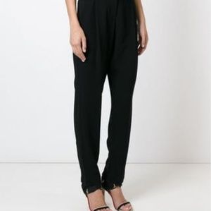 NWT!! Jonathan Simkhai Crepe "Snap Trousers"